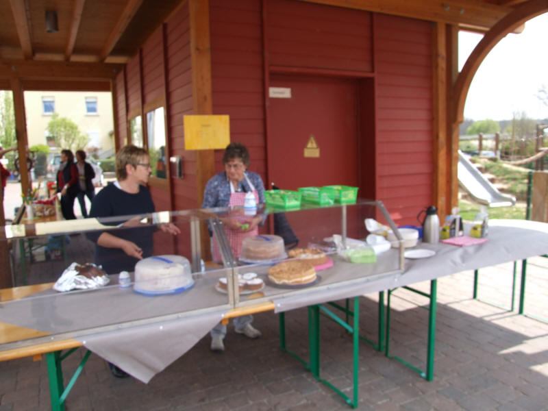 Frühlingszauber auf dem Dehrner Dorfplatz - Verpflegungsbereich